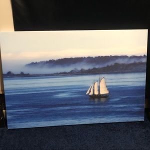 OCEAN SCAPE PRINTED CANVAS